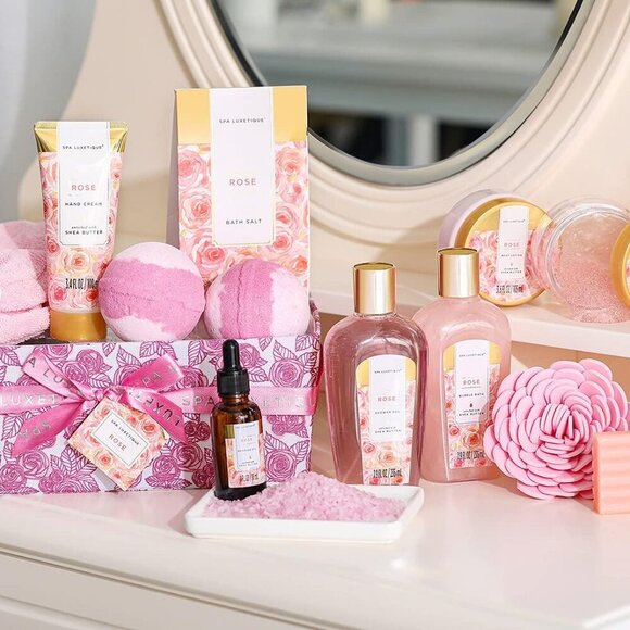 The Fabulous Pink Rose Spa Retreat Gift Box - Picture 2 of 16